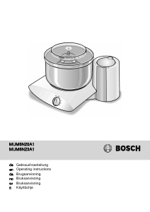 Bruksanvisning Bosch MUM6N20A1 Köksmaskin
