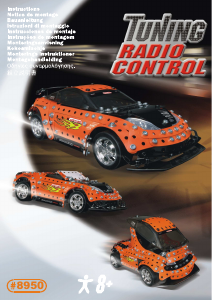 Handleiding Meccano set 8950 Tuning RC straatracer