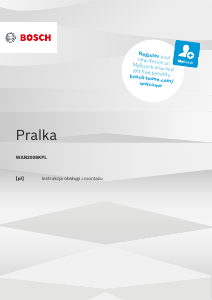 Instrukcja Bosch WAN2008KPL Pralka