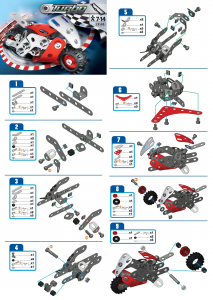 Handleiding Meccano set 2353B Turbo Mini turbomotor