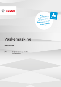 Brugsanvisning Bosch WAX32MA9SN Vaskemaskine
