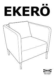 Bruksanvisning IKEA EKERO Lenestol