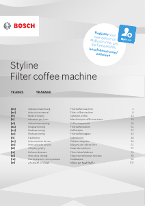 Manual Bosch TKA8A683 Styline Máquina de café