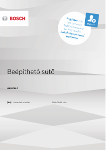Használati útmutató Bosch HNG8764C7 Kemence