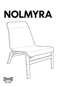 Priručnik IKEA NOLMYRA Naslonjač
