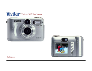 Manual Vivitar ViviCam 3615 Digital Camera