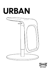Bruksanvisning IKEA URBAN Barstol