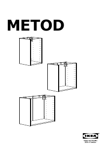 Käyttöohje IKEA METOD Pöytäkaappi