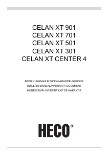 Manuale Heco CELAN XT CENTER 4 Altoparlante