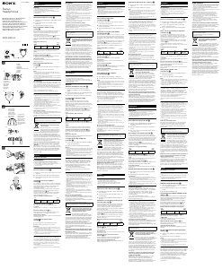 Посібник Sony MDR-XB21EX Навушник