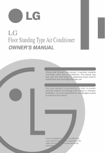 Handleiding LG LPUK3063ZA Airconditioner