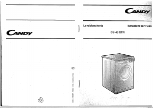 Manuale Candy CB 43 XTR IT Lavatrice