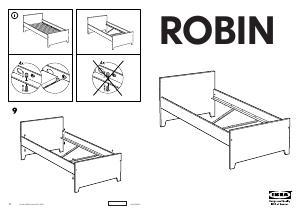 사용 설명서 이케아 ROBIN 침대틀