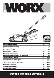 Manual Worx WG779E.9 Mașină de tuns iarbă
