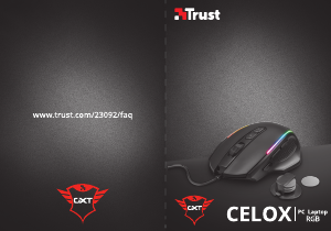 Manual Trust 23092 Celox Mouse