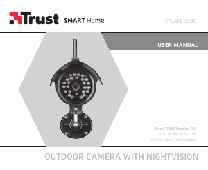 Handleiding Trust 71183 IPCAM-3000 IP camera