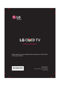 Handleiding LG OLED55C6V OLED televisie