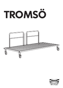 Manual de uso IKEA TROMSO Estructura de cama