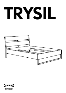 Handleiding IKEA TRYSIL Bedframe