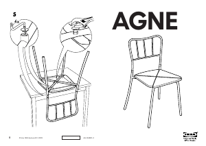 Használati útmutató IKEA AGNE Szék