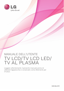Manuale LG 50PZ550A Plasma televisore
