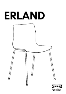 Bedienungsanleitung IKEA ERLAND Stuhl