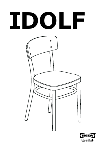 Mode d’emploi IKEA IDOLF Chaise