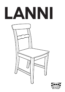 Bedienungsanleitung IKEA LANNI Stuhl