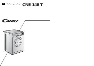 Bedienungsanleitung Candy CNE 148T DE Waschmaschine