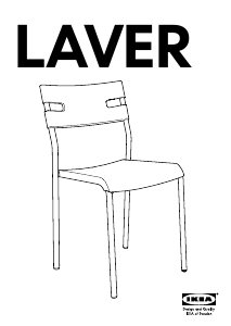 Priručnik IKEA LAVER Stolica