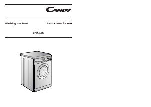 Handleiding Candy CNA 135-80 Wasmachine
