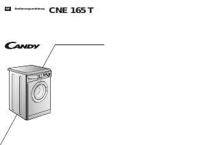 Bedienungsanleitung Candy CNE 165T-84 Waschmaschine