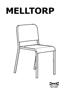 Használati útmutató IKEA MELLTORP Szék