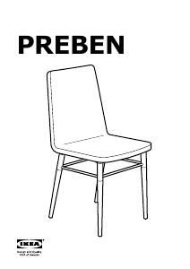 Kullanım kılavuzu IKEA PREBEN Sandalye