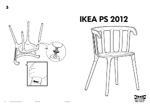 Manual IKEA PS 2012 Cadeira