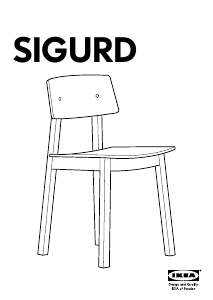 Käyttöohje IKEA SIGURD Tuoli