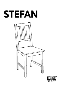 Manual IKEA STEFAN Scaun