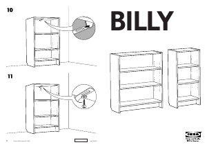Mode d’emploi IKEA BILLY (40x80x106) Bibliothèque
