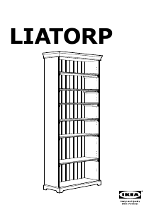 Manuale IKEA LIATORP Libreria