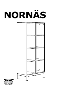 Посібник IKEA NORNAS Книжкова шафа