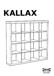Kullanım kılavuzu IKEA KALLAX Dolap