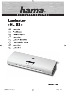 Návod Hama HL58 Laminátor