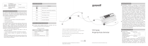 Handleiding Yuwell YX302 Pulse-oxymeter