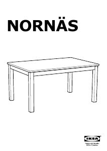 사용 설명서 이케아 NORNAS 커피 테이블