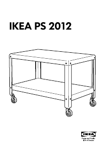 Instrukcja IKEA PS 2012 Stolik