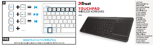 Brugsanvisning Trust 23382 Tastatur