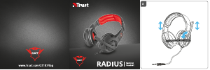 Manual de uso Trust 21187 Radius Headset