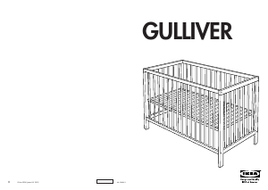 Rokasgrāmata IKEA GULLIVER Zīdaiņu gultiņa