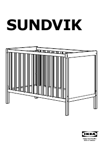 Manual IKEA SUNDVIK Berço