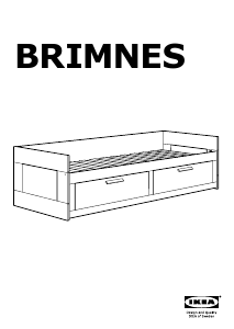 Manuale IKEA BRIMNES Divano letto